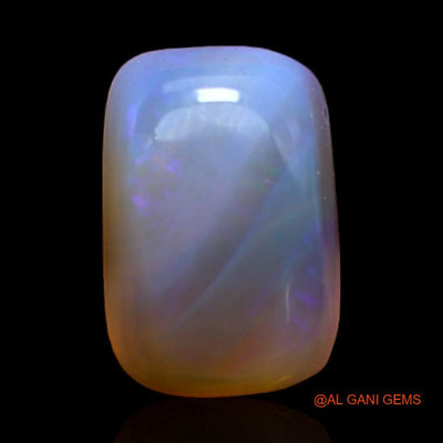 3.10 Cts Natural Australian Fire Opal Loose Gemstone Square Cabochon 10x7x4 mm A-243