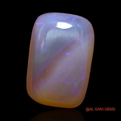 3.10 Cts Natural Australian Fire Opal Loose Gemstone Square Cabochon 10x7x4 mm A-243