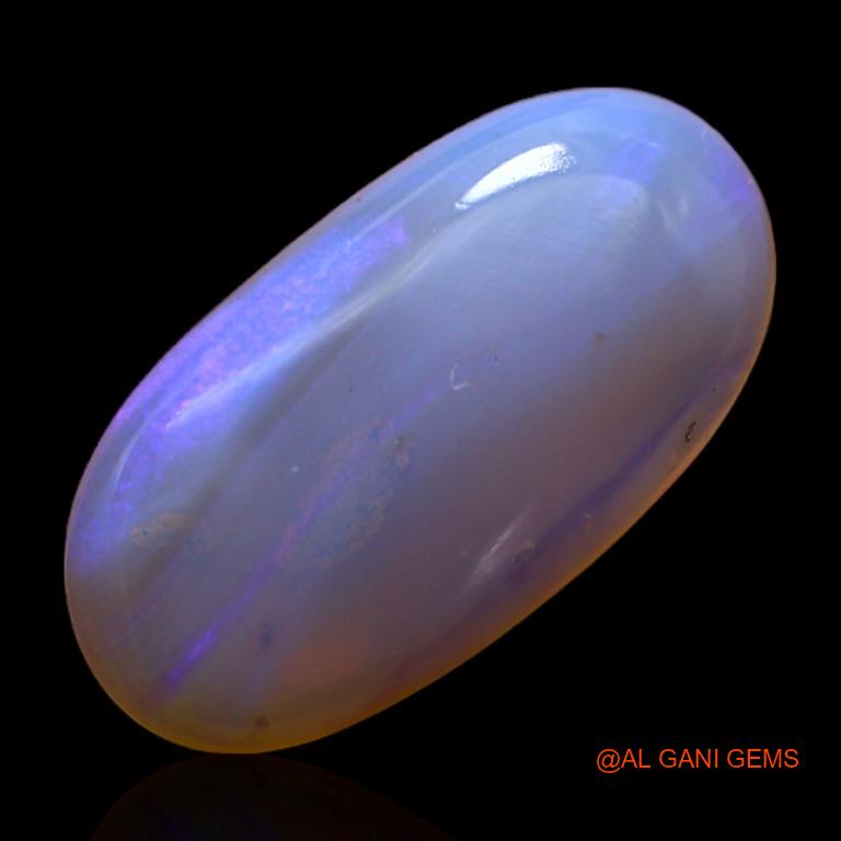 3.00 Cts Natural Australian Fire Opal Loose Gemstone Oval Cabochon 15x8x3 mm A-244