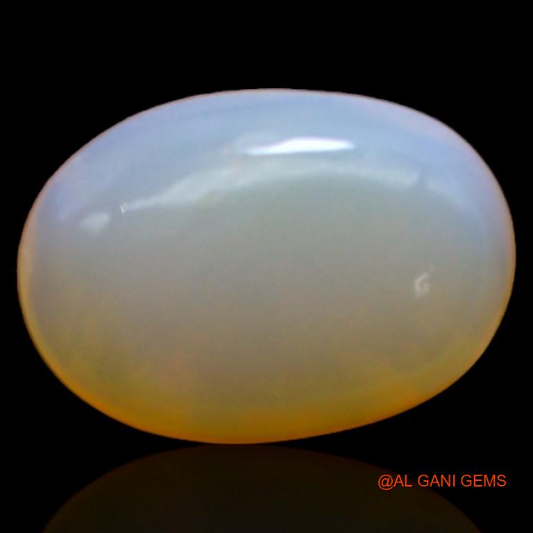 3.70 Cts Natural Australian Fire Opal Oval Cabochon Loose Gemstone For Jewelry 13x9x4 mm A-247