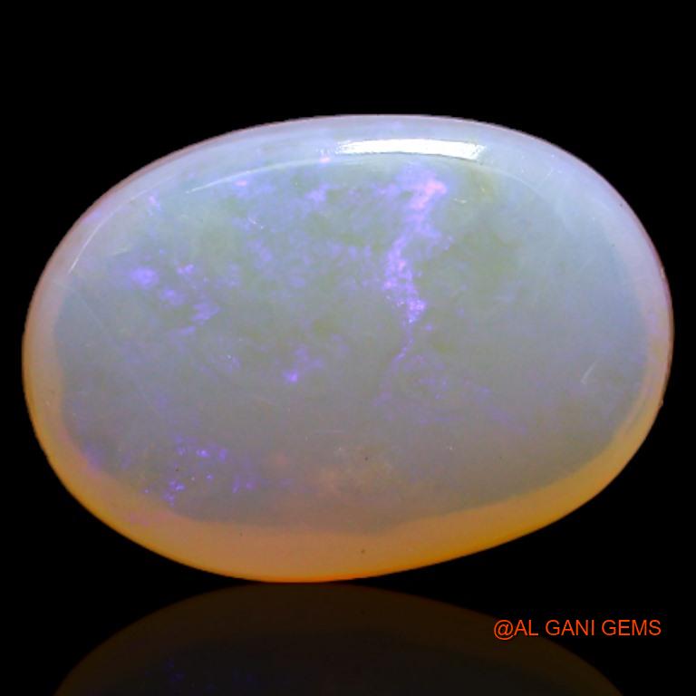 3.70 Cts Natural Australian Fire Opal Oval Cabochon Loose Gemstone For Jewelry 13x9x4 mm A-247