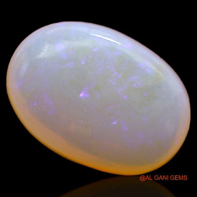 3.70 Cts Natural Australian Fire Opal Oval Cabochon Loose Gemstone For Jewelry 13x9x4 mm A-247