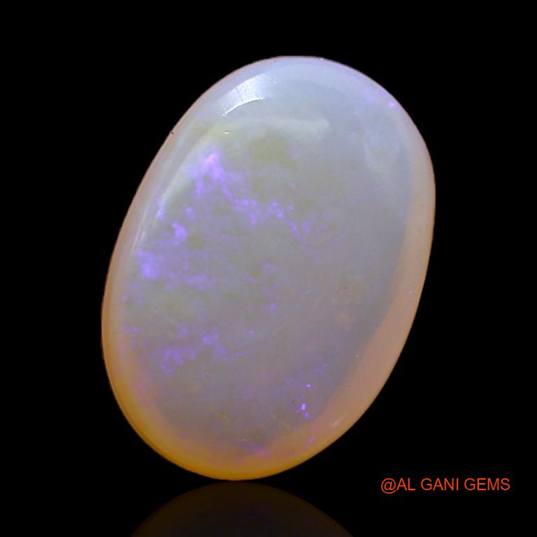 3.70 Cts Natural Australian Fire Opal Oval Cabochon Loose Gemstone For Jewelry 13x9x4 mm A-247