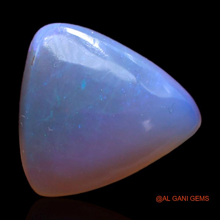 2.90 Cts Natural Australian Fire Opal Trillion Cabochon Loose Gemstone For Jewelry 11x10x4 mm A-249