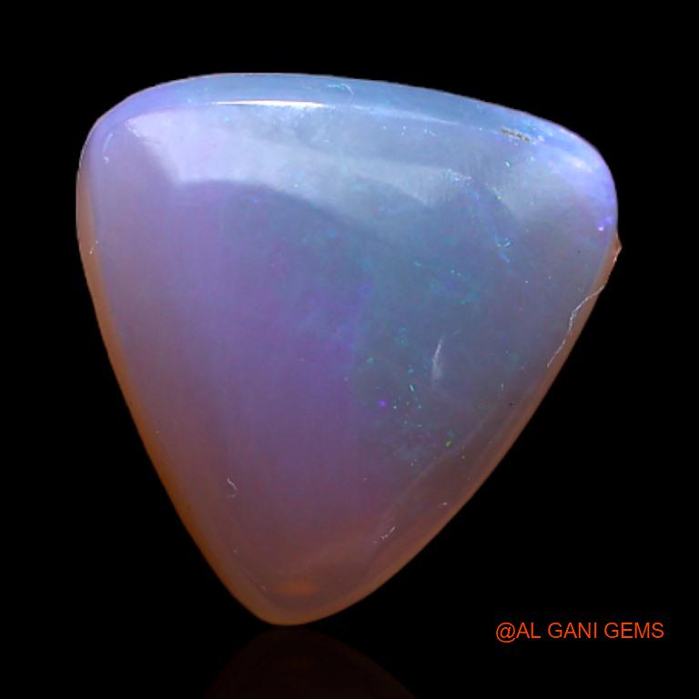 2.90 Cts Natural Australian Fire Opal Trillion Cabochon Loose Gemstone For Jewelry 11x10x4 mm A-249