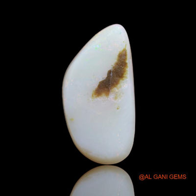 5.55 Cts Natural Australian Fire Opal Loose Gemstone Fancy Cabochon 18x10x5 mm A-24