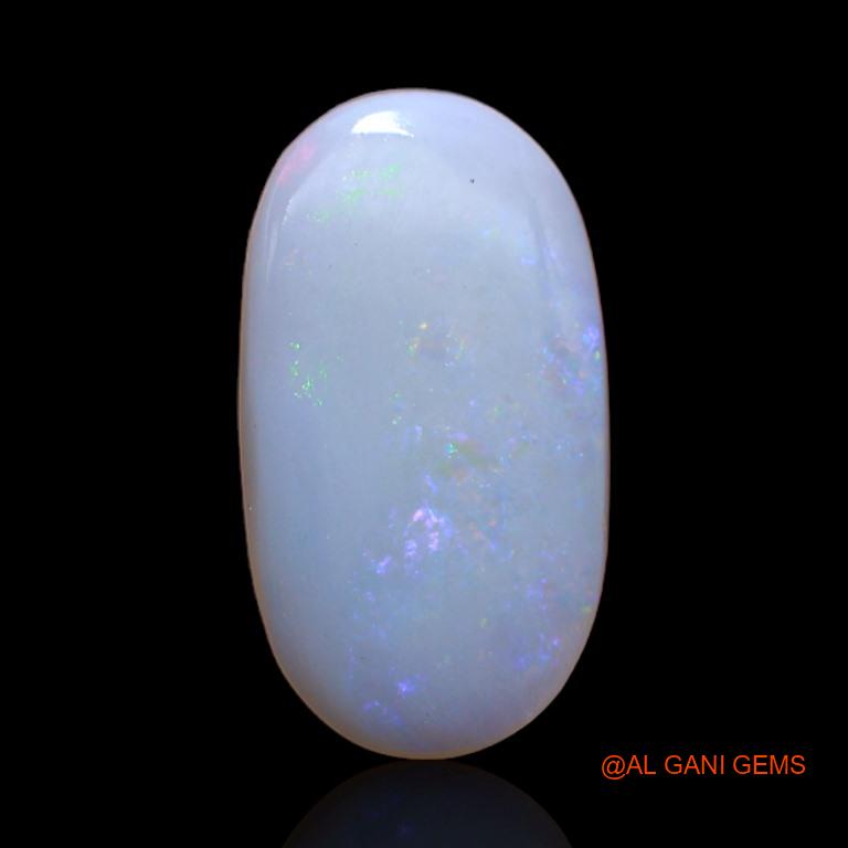 2.10 Cts Natural Australian Fire Opal Loose Gemstone Oval Cabochon 15x8x2 mm A-250