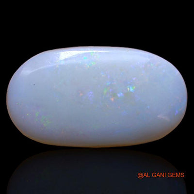 2.10 Cts Natural Australian Fire Opal Loose Gemstone Oval Cabochon 15x8x2 mm A-250