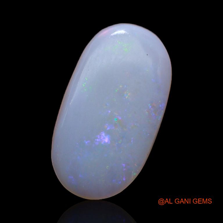 2.10 Cts Natural Australian Fire Opal Loose Gemstone Oval Cabochon 15x8x2 mm A-250