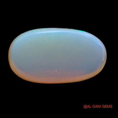 Natural Untreated Fire Opal Loose Gemstone Oval Cabochon From Australia 3.60 Cts 15x8x4 mm A-252