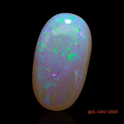 Natural Untreated Fire Opal Loose Gemstone Oval Cabochon From Australia 3.60 Cts 15x8x4 mm A-252