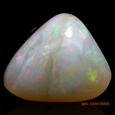 2.90 Cts Natural Australian Fire Opal Loose Gemstone Trillion Cabochon 11x9x4 mm A-254