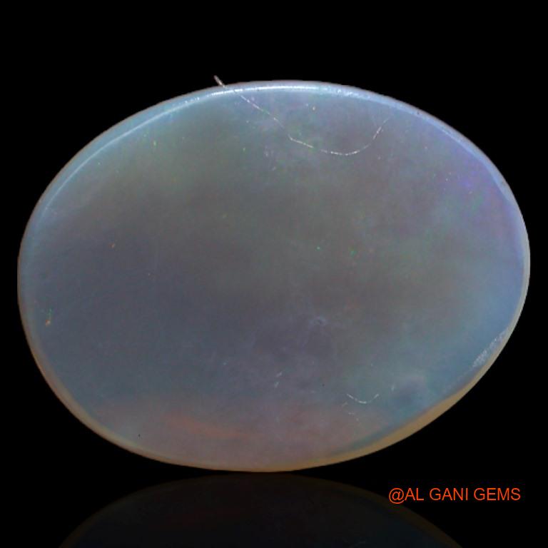 3.25 Cts Natural Australian Fire Opal Oval Cabochon Loose Gemstone For Jewelry 15x11x2 mm A-256