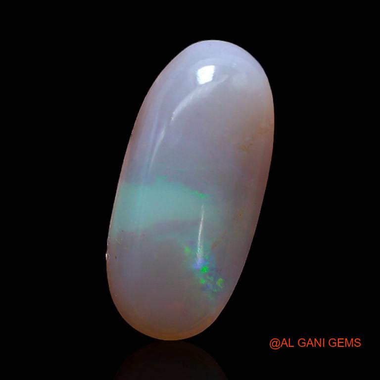 3.00 Cts Natural Australian Fire Opal Loose Gemstone Oval Cabochon 16x8x4 mm A-260