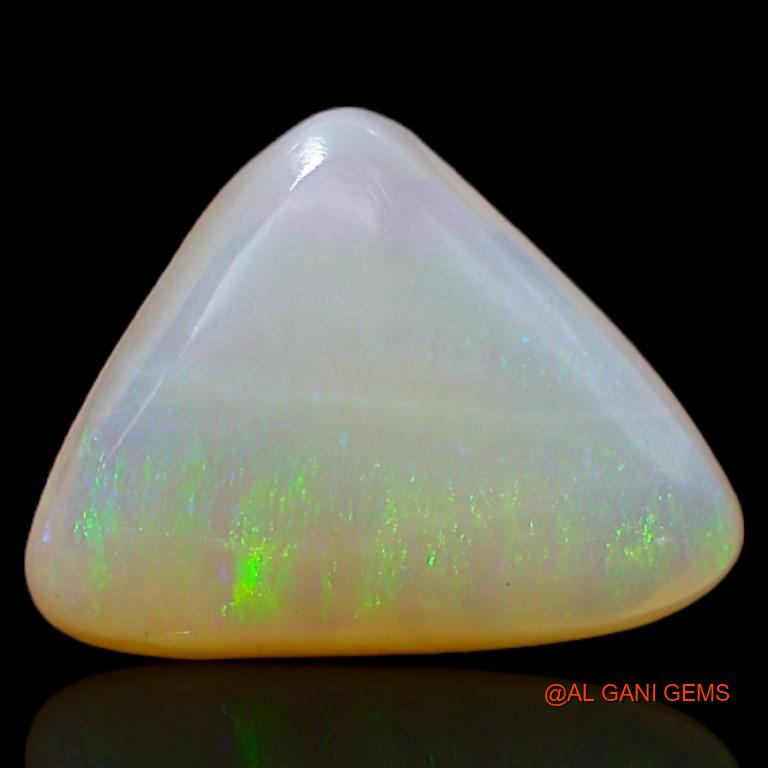 3.05 Cts Natural Australian Fire Opal Trillion Cabochon Loose Gemstone For Jewelry 12x10x4 mm A-265
