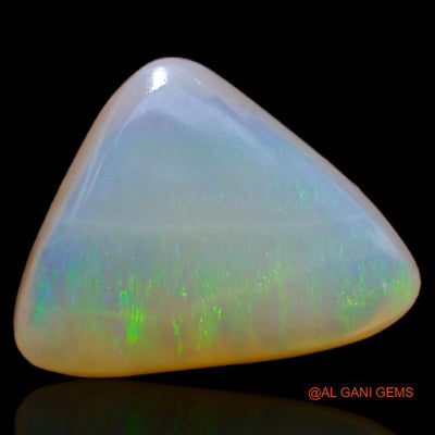 3.05 Cts Natural Australian Fire Opal Trillion Cabochon Loose Gemstone For Jewelry 12x10x4 mm A-265