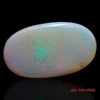 4.05 Cts Unheated Australian Fire Opal Loose Gemstone Oval Cabochon Natural 15x9x4 mm A-266