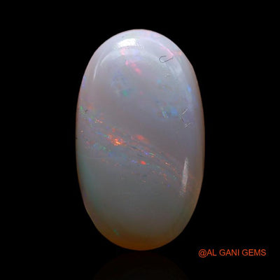 4.05 Cts Unheated Australian Fire Opal Loose Gemstone Oval Cabochon Natural 15x9x4 mm A-266