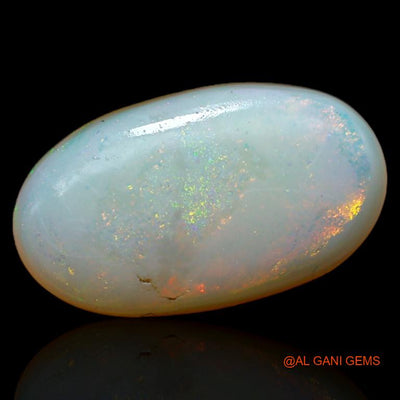 3.30 Cts Natural Australian Fire Opal Oval Cabochon Loose Gemstone For Jewelry 15x9x3 mm A-268