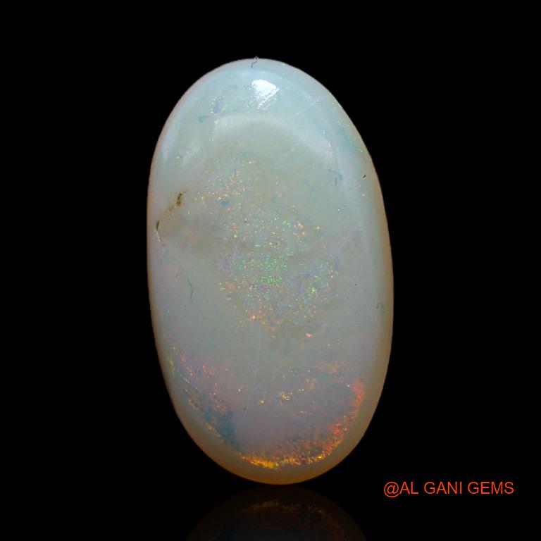 3.30 Cts Natural Australian Fire Opal Oval Cabochon Loose Gemstone For Jewelry 15x9x3 mm A-268