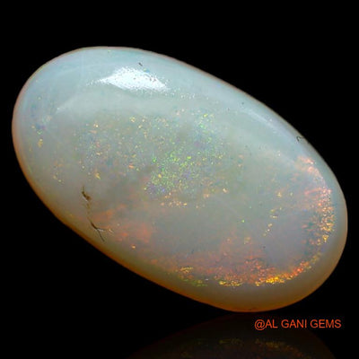 3.30 Cts Natural Australian Fire Opal Oval Cabochon Loose Gemstone For Jewelry 15x9x3 mm A-268