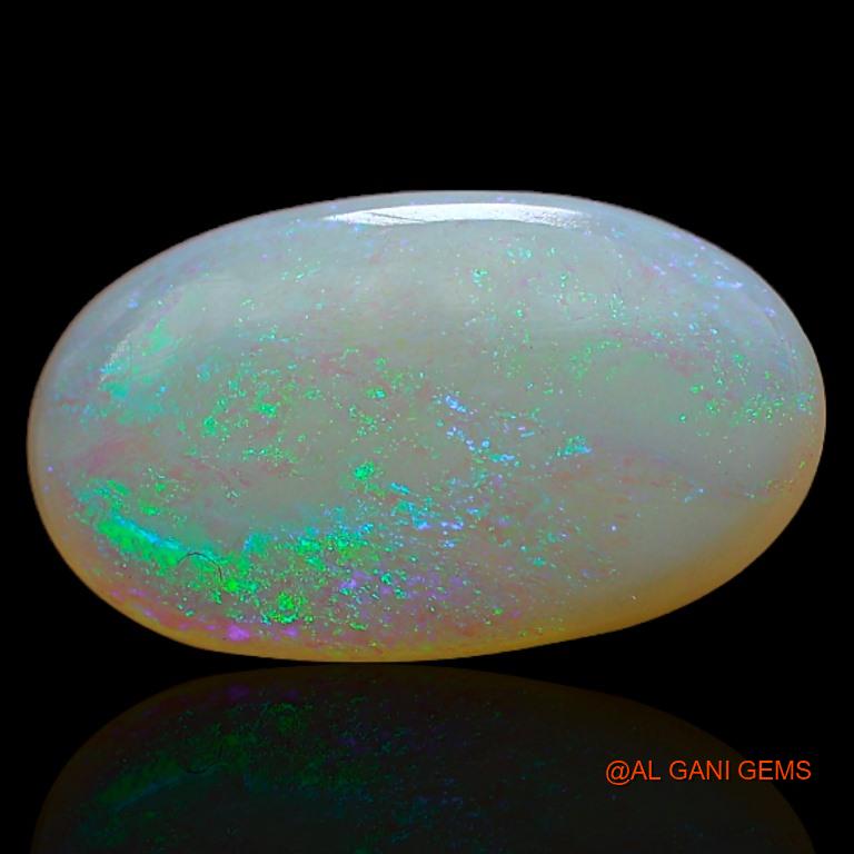 3.30 Cts Natural Australian Fire Opal Oval Cabochon Loose Gemstone For Jewelry 15x9x3 mm A-268