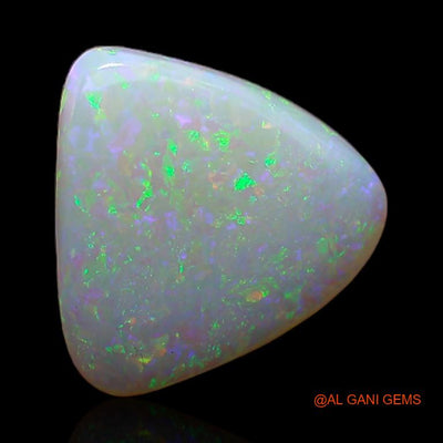 2.80 Cts Natural Australian Fire Opal Trillion Cabochon Loose Gemstone For Jewelry 10x10x4 mm A-269