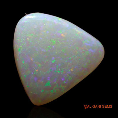 2.80 Cts Natural Australian Fire Opal Trillion Cabochon Loose Gemstone For Jewelry 10x10x4 mm A-269