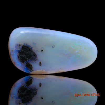 Natural Untreated Fire Opal Loose Gemstone Fancy Cabochon From Australia 12.10 Cts 23x12x6 mm A-26