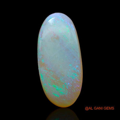 3.15 Cts Natural Australian Fire Opal Loose Gemstone Oval Cabochon 17x7x1 mm A-271
