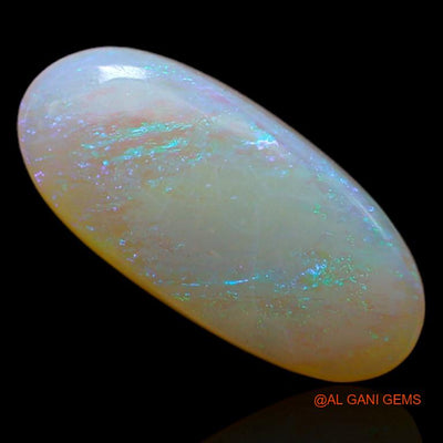 3.15 Cts Natural Australian Fire Opal Loose Gemstone Oval Cabochon 17x7x1 mm A-271