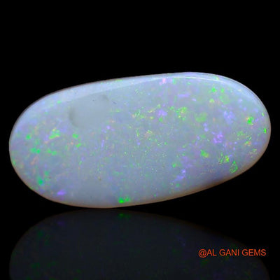 2.25 Cts Natural Australian Fire Opal Loose Gemstone Oval Cabochon 16x7x2 mm A-273