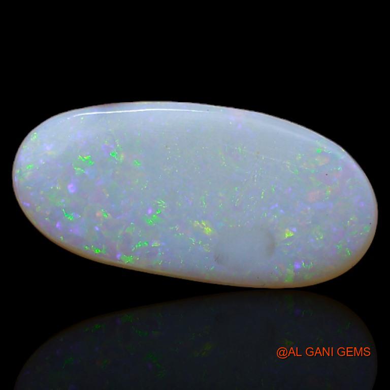 2.25 Cts Natural Australian Fire Opal Loose Gemstone Oval Cabochon 16x7x2 mm A-273