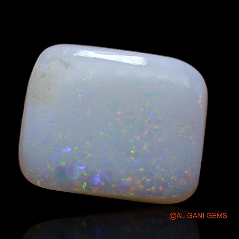 2.15 Cts Natural Australian Fire Opal Loose Gemstone Square Cabochon 11x9x2 mm A-274