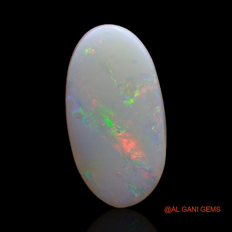 3.30 Cts Natural Australian Fire Opal Trillion Cabochon Loose Gemstone For Jewelry 16x8x3 mm A-275