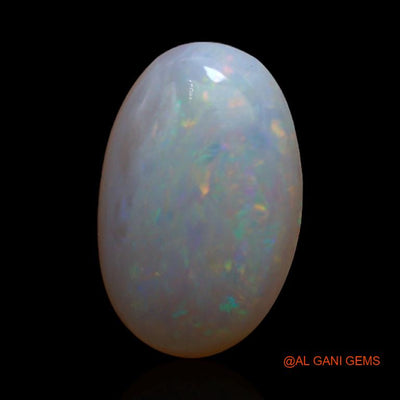 3.25 Cts Natural Australian Fire Opal Loose Gemstone Oval Cabochon 12x8x4 mm A-276