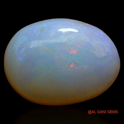 2.40 Cts Natural Australian Fire Opal Oval Cabochon Loose Gemstone For Jewelry 12x9x3 mm A-277