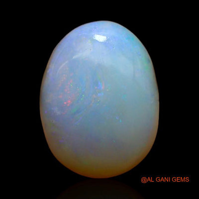 2.40 Cts Natural Australian Fire Opal Oval Cabochon Loose Gemstone For Jewelry 12x9x3 mm A-277