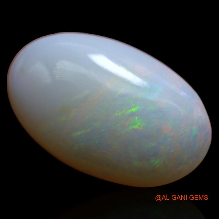 2.90 Cts Unheated Australian Fire Opal Loose Gemstone Oval Cabochon Natural 13x8x4 mm A-278