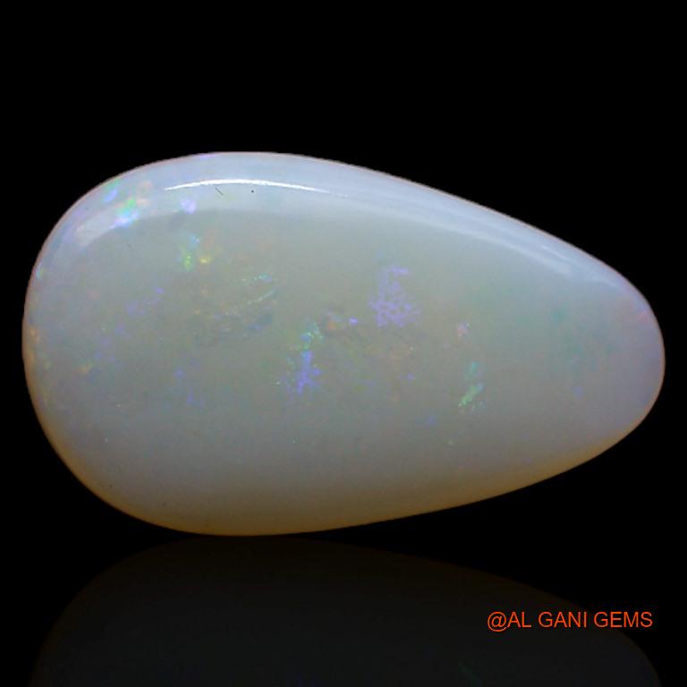 2.75 Cts Natural Australian Fire Opal Pear Cabochon Loose Gemstone For Jewelry 14x8x3 mm A-279
