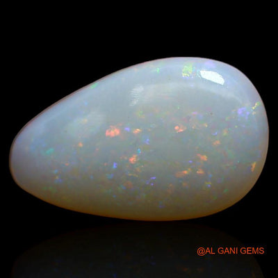 2.75 Cts Natural Australian Fire Opal Pear Cabochon Loose Gemstone For Jewelry 14x8x3 mm A-279