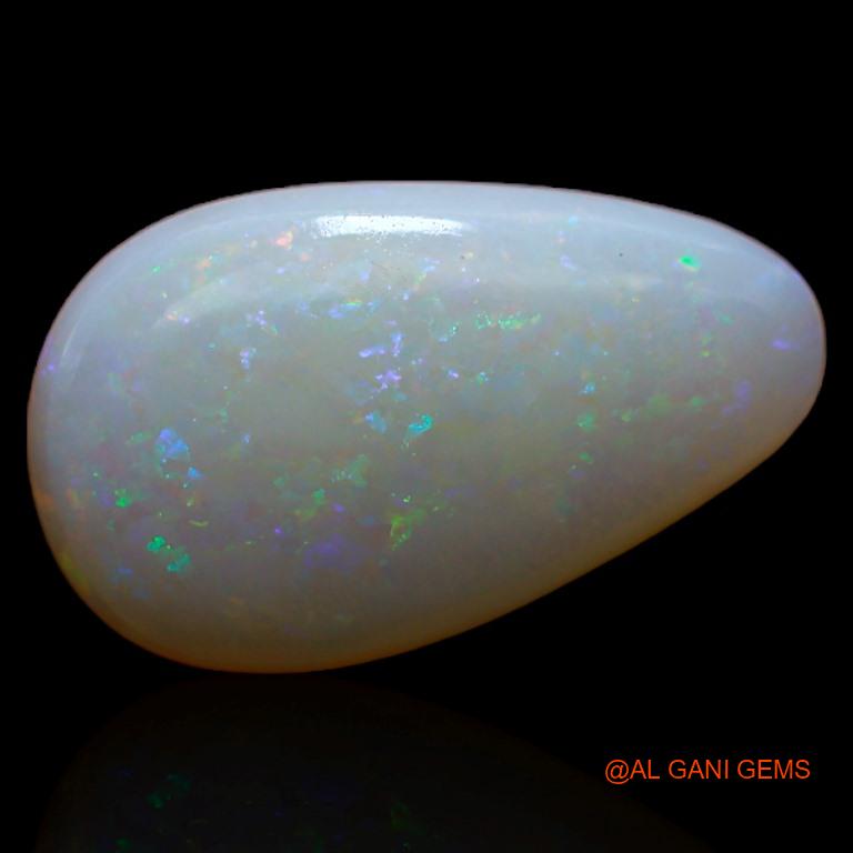 2.75 Cts Natural Australian Fire Opal Pear Cabochon Loose Gemstone For Jewelry 14x8x3 mm A-279