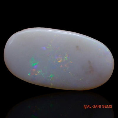 3.55 Cts Natural Australian Fire Opal Loose Gemstone Oval Cabochon 18x9x2 mm A-281