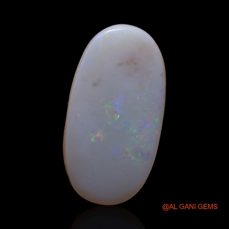 3.55 Cts Natural Australian Fire Opal Loose Gemstone Oval Cabochon 18x9x2 mm A-281