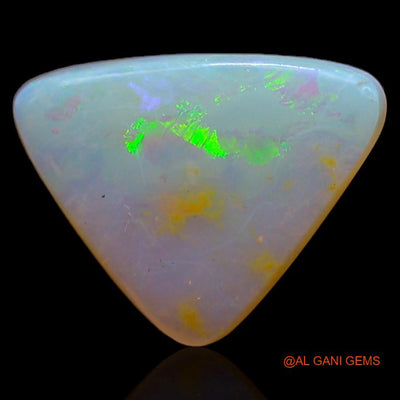 2.40 Cts Natural Australian Fire Opal Trillion Cabochon Loose Gemstone For Jewelry 13x10x2 mm A-282