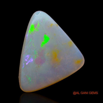 2.40 Cts Natural Australian Fire Opal Trillion Cabochon Loose Gemstone For Jewelry 13x10x2 mm A-282