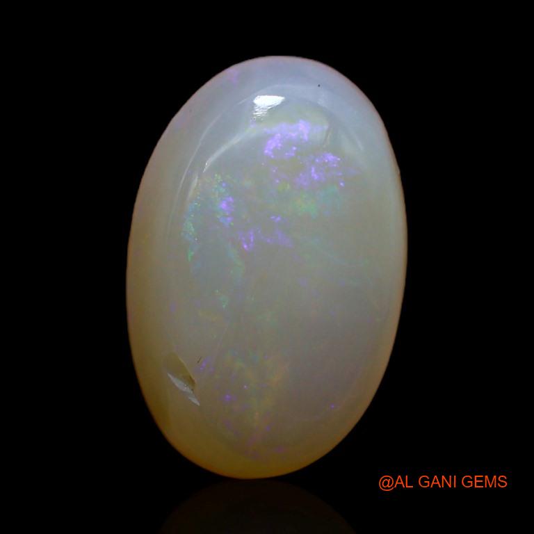 3.90 Cts Natural Australian Fire Opal Oval Cabochon Loose Gemstone For Jewelry 13x9x4 mm A-283