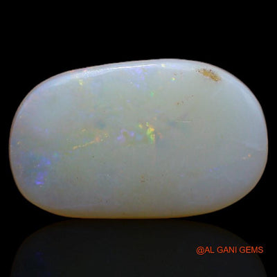 3.35 Cts Natural Australian Fire Opal Loose Gemstone Oval Cabochon 14x8x4 mm A-284