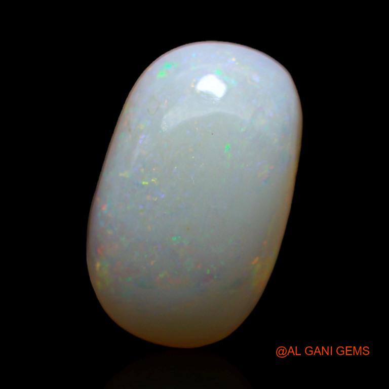 3.35 Cts Natural Australian Fire Opal Loose Gemstone Oval Cabochon 14x8x4 mm A-284