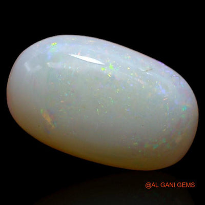 3.35 Cts Natural Australian Fire Opal Loose Gemstone Oval Cabochon 14x8x4 mm A-284